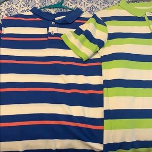 2 polo shirts
